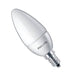 Philips 8w E14/SES Compact Flourescent Candle Bulb Energy Saving Bulbs Philips  - Easy Lighbulbs