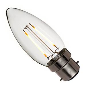 240v 2w BC Filament LED 2700K 250lm Non Dimmable - Philips - 76690300 - 929001815602