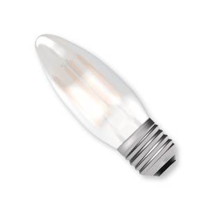 Filament LED Candle 240v 4w E27 Frosted Dimmable - BELL - 05314 LED Lighting Bell  - Easy Lighbulbs