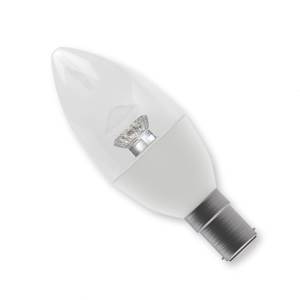 LED Candle 4w Ba15d/SBC 240v Bell Lighting Power Dimmable Light Bulb - 05076 LED Lighting Bell  - Easy Lighbulbs
