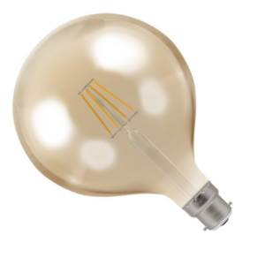 Crompton - Filament LED G125 Globe 240v 7.5w B22d 638lm 2200°k Dimmable - 5055579304306 - 4306