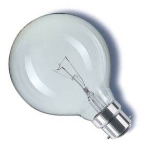 Crompton Globe Lamp 240v 25w B22d Clear