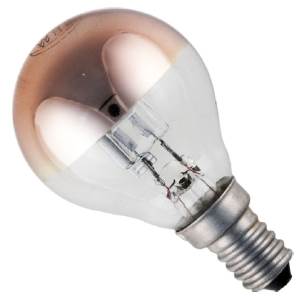 235v 28w E14 Crown Gold Golf Ball Halogen Energy Saver Lamp