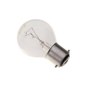 Golf Ball 25w Ba22d/BC 240v Crompton Lamps Clear "Professional" Light Bulb - 3000 Hour Industrial Lamps Bell  - Easy Lighbulbs