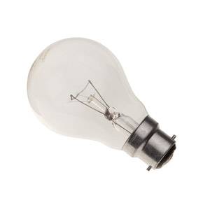 GLS 200w B22d/BC 240v Clear Rough Service Light Bulb Industrial Lamps Other  - Easy Lighbulbs