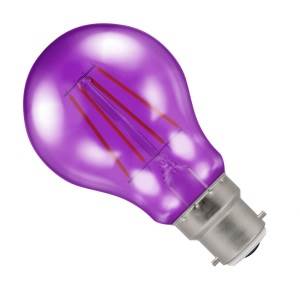 240v 4.5w BC LED Harlequin Purple - Crompton - 13735