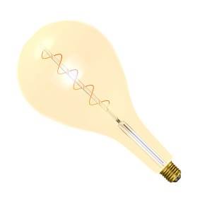 240v 4w E27 Squrriel Amber Dimmable Pear Drop 160x300mm - BELL - 60025