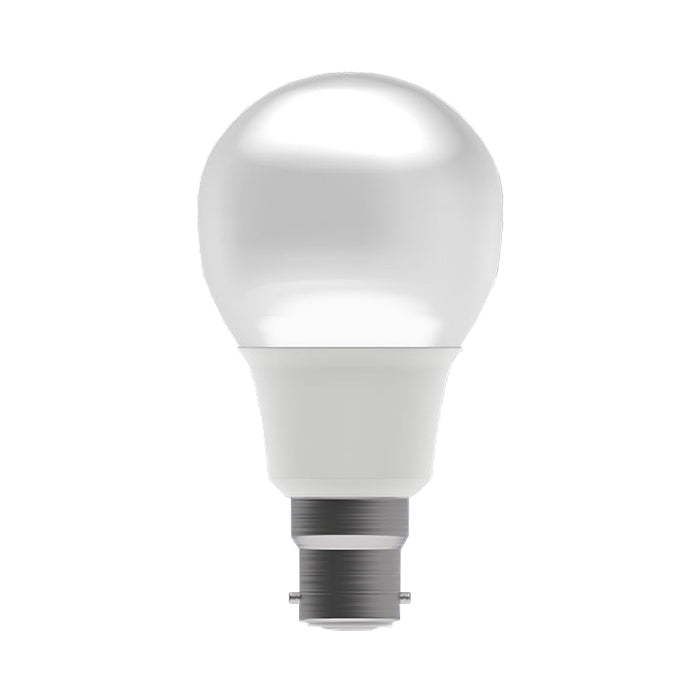 Bell 60536 Non-Dimmable 6.60W LED BC Bayonet Cap B22 GLS Cool White 4000K
 810lm Opal Light Bulb