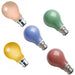 Mixed pack of 20 GLS Bulbs 240v 25w B22d/BC. Minimum 5 mixed colours per pack. Coloured Bulbs Easy Light Bulbs  - Easy Lighbulbs