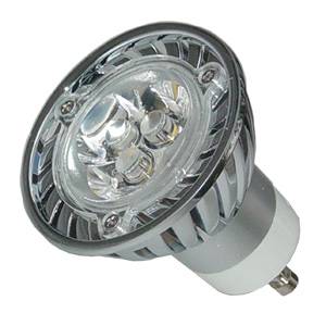 LED 4w GU10 240v PAR 16 High Power Deltech Green Light Bulb - 20° - GU10-3HP5G LED Lighting Deltech  - Easy Lighbulbs