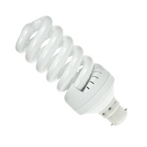 240v 30w B22d/BC Daylight Electronic Spiral Energy Saving Light Bulb.