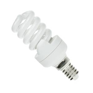 PLSP 11w 240v E14/SES Dayight/86 T2 Electronic Spiral Energy Saving Light Bulb Energy Saving Bulbs Easy Light Bulbs  - Easy Lighbulbs