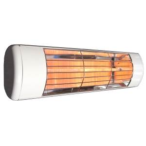 Victory HLW15G 240v 1500w White Casing Long Life Patio Heater - Gold Lamp Infra Red Bulbs Victory  - Easy Lighbulbs