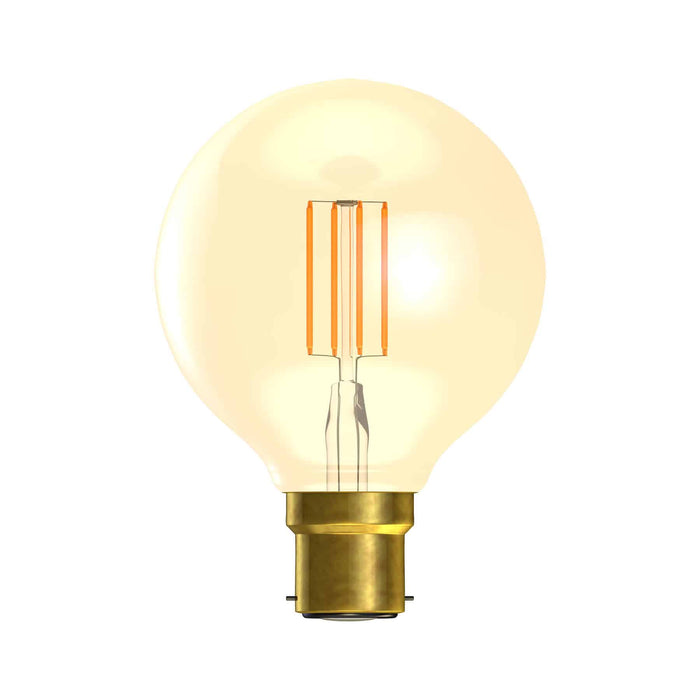 Bell 01473 Dimmable 4W  BC Bayonet Cap B22 Globe Very Warm 2000K
 300lm Gold Light Bulb
