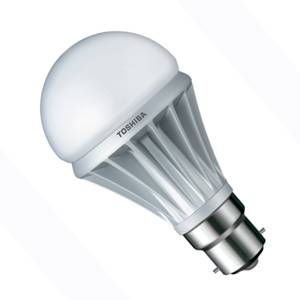 LED GLS 3.5w B22d/BC 240v Toshiba E-Core Cool White Light Bulb - 180 Lumen - A60 - LEL - AW4L LED Lighting Toshiba  - Easy Lighbulbs