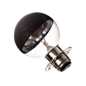 Morse Aldis Signal Lamp 11/12v 60w P30d (Double contact) with Crown Silver Marine Navigation Bulbs Easy Light Bulbs  - Easy Lighbulbs