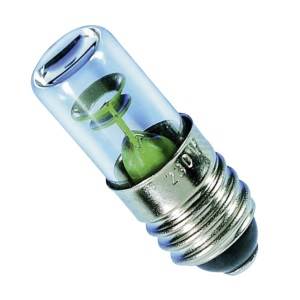Miniature light bulbs 220 volt E10 T10x28mm Green Industrial Lamps Easy Light Bulbs  - Easy Lighbulbs