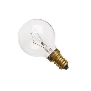 240v 40w E14/SES Clear 45mm Round Oven Lamp
