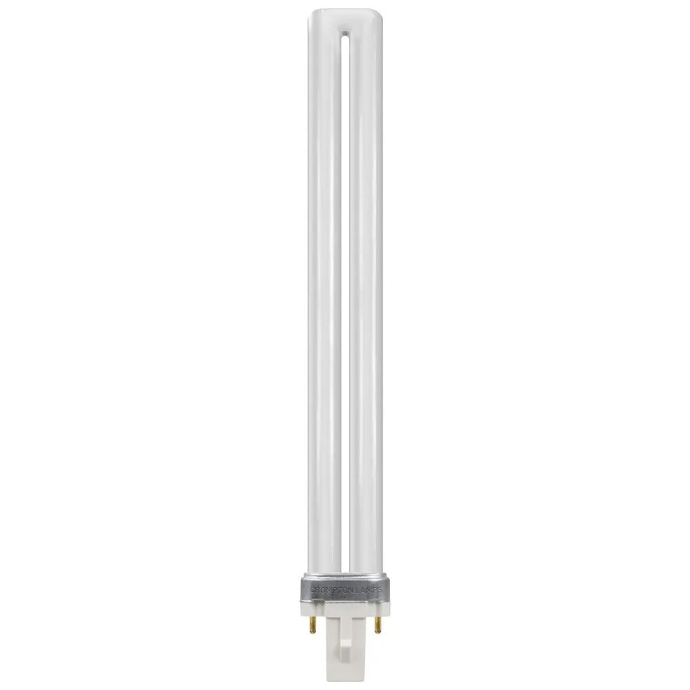 PLS11w 2 Pin Crompton Warm White/830 Compact Fluorescent Light Bulb ...