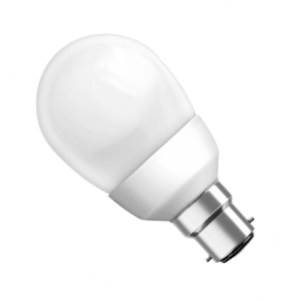 Osram Compact Fluorescent MiniBall 240v 20w Ba22d Col:825 G65X155mm Energy Saving Bulbs Osram  - Easy Lighbulbs