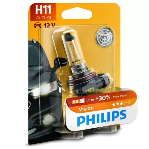 Philips 12362PRB1 55W PGJ192 Vision 1 Halogen Bulbs