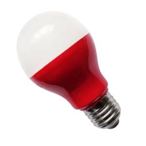Bell Lighting 110/240v 5w E27 LED A60 RED Non Dimmable - BELL - 60008