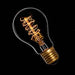 GLS 60w E27/ES 240v Clear with Deluxe Decorative Filament Light Bulb Long Life - Danlamp 08060 Antique Filament Bulbs Danlamp  - Easy Lighbulbs