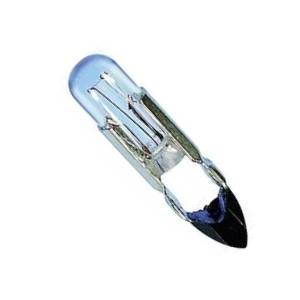 Miniature light bulbs 6 volts .02 amps T4.5x16mm Telephone Indicator Lamps (with White Base) Industrial Lamps Easy Light Bulbs  - Easy Lighbulbs