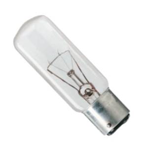 NSN 6240999964296 220v 20w B22d/BC T27x89mm Clear Military Bulb Industrial Lamps Easy Light Bulbs  - Easy Lighbulbs