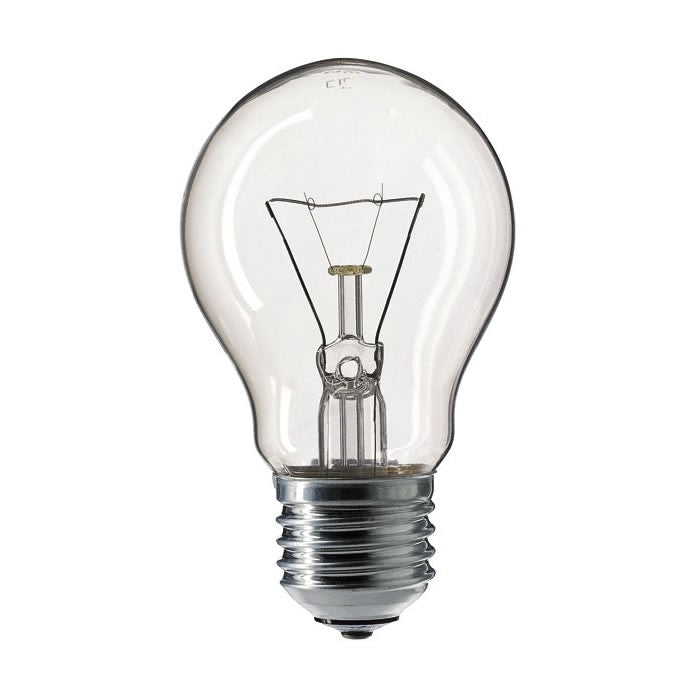 GLS 60w E27/ES 240v Clear Light Bulb