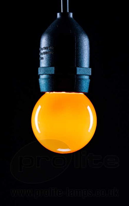 240v 1.5w E27 LED Orange