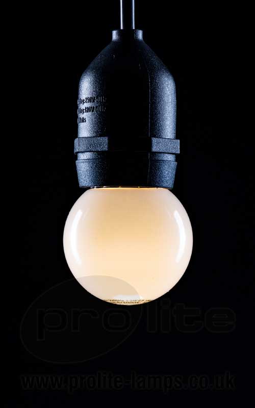 Golf Ball LED 240v 1.5w BA22d/BC Warm White Coloured Bulbs Easy Light Bulbs  - Easy Lighbulbs